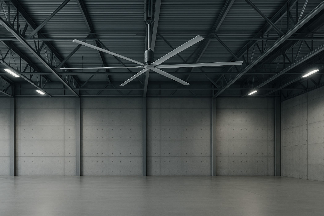 hvls-high-volume-low-speed-ventilation-puissante-01 HVLS grands ventilateurs pour les grands espaces