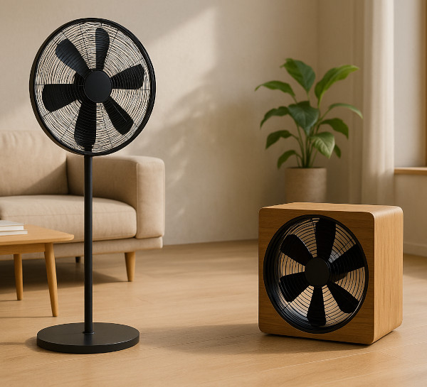 Ventilateur sur pied et ventilateur de sol