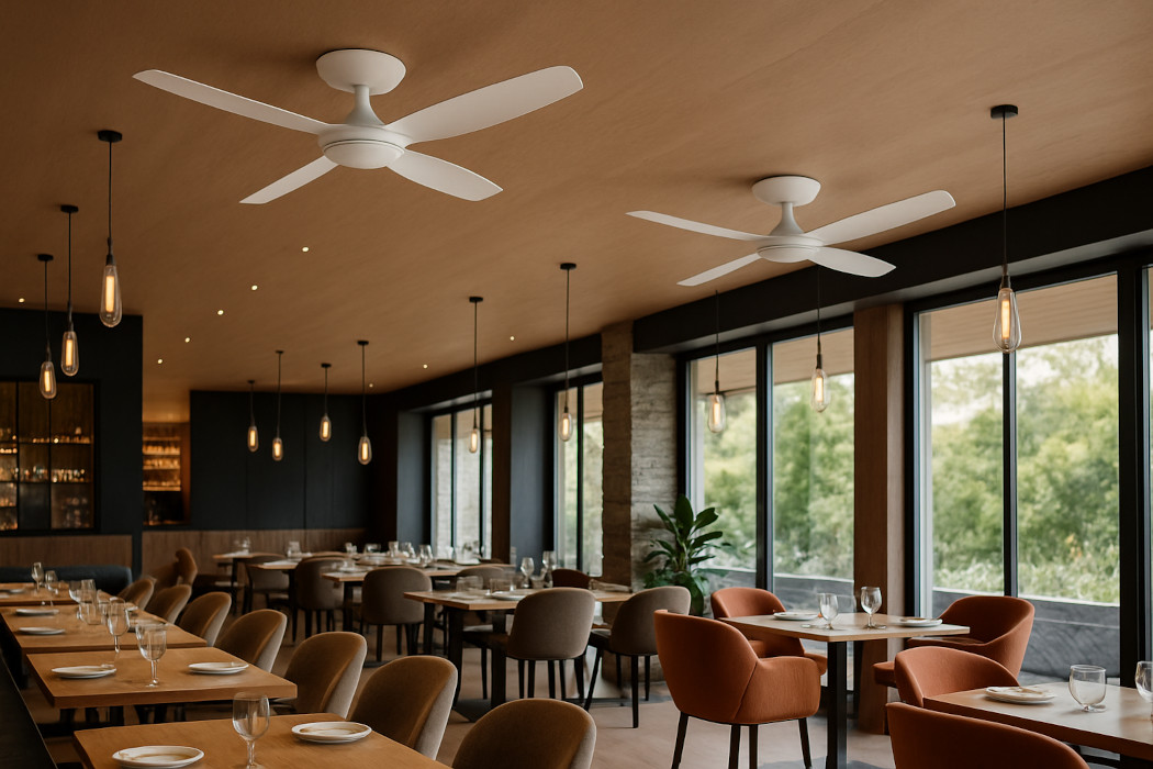 Brasseurs d’air pour hôtels & restaurants : confort, design et efficacité énergétique