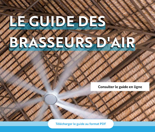 Guide Brise sur les brasseurs d'air
