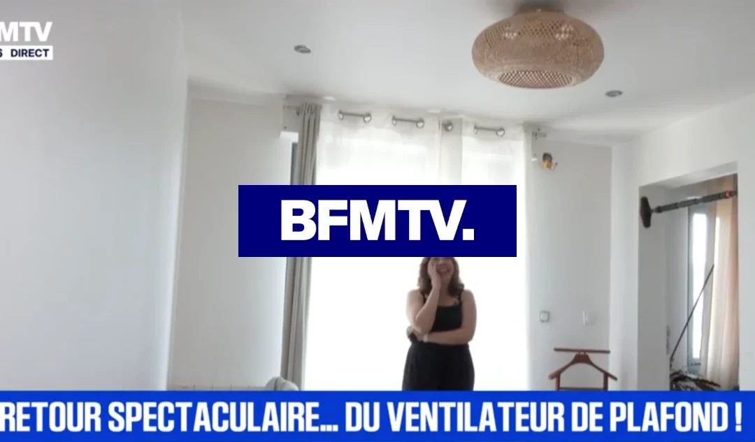 Canicule 2026 : le ventilateur de plafond fait son grand retour selon BFMTV